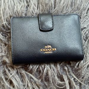 Blue Coach clutch Wallet